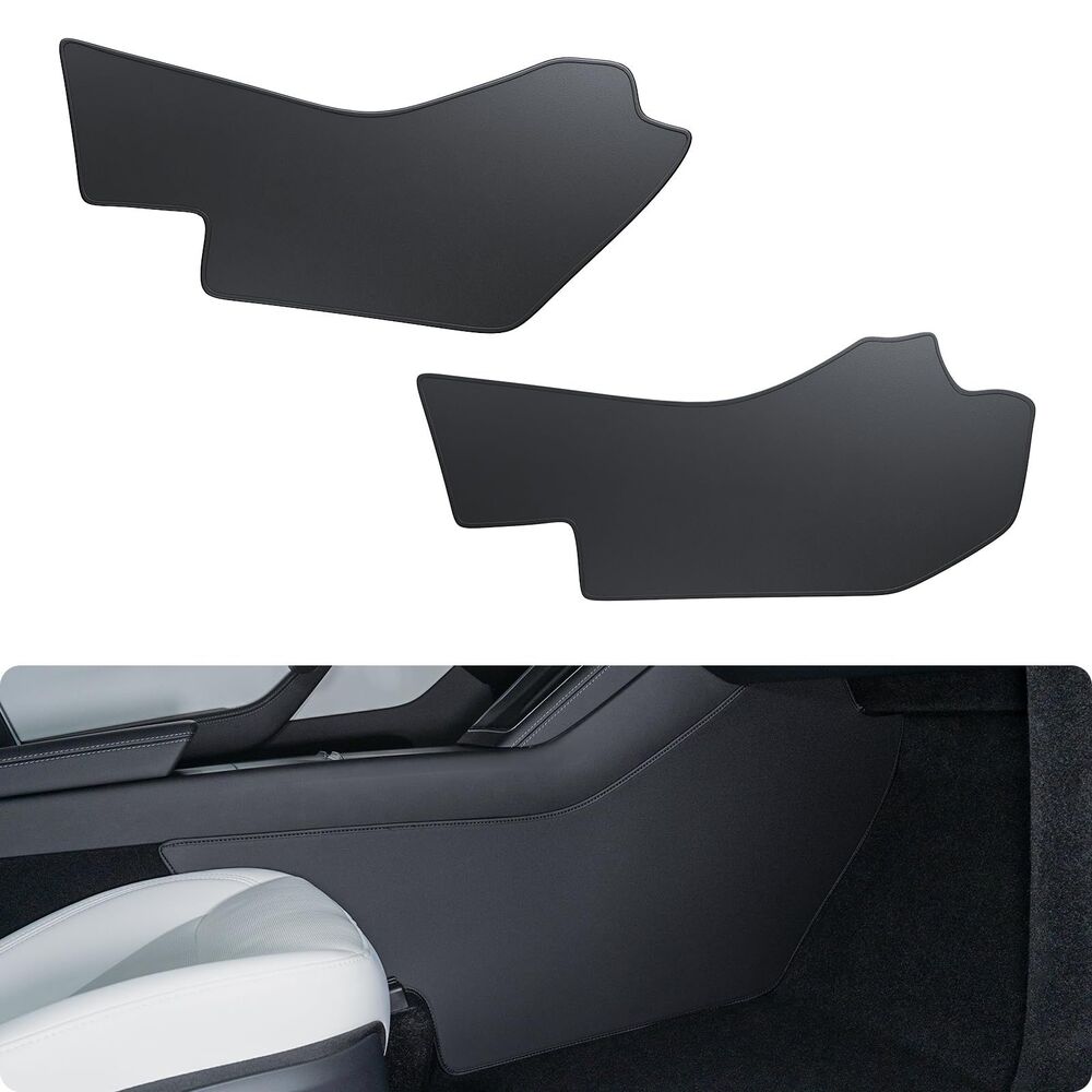 2 PCS 2025-26 Tesla Model Y Juniper Center Console Side Anti-Kick Mats